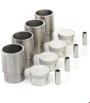 پیستون و گژن پین استاندارد پژو 206 تیپ 5 عظام 